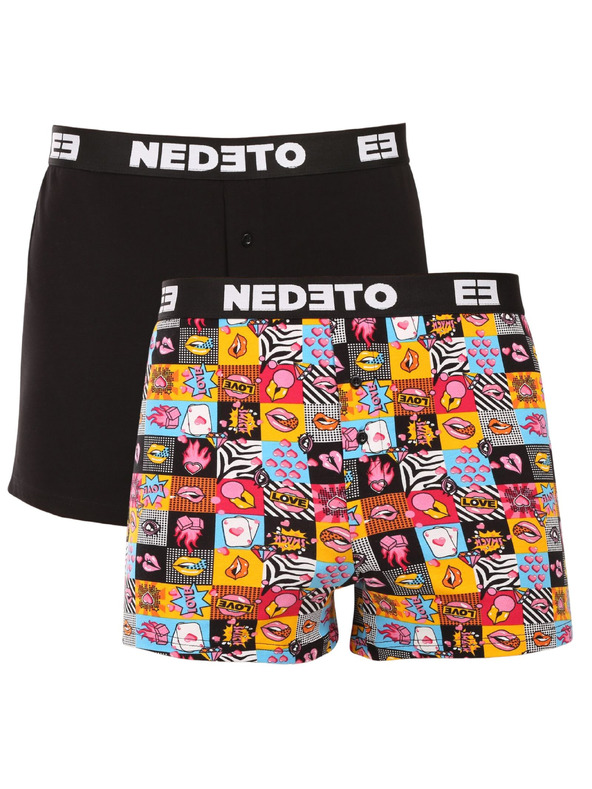 Nedeto Két darabos szett - Nedeto többszínű férfi alsónadrág
