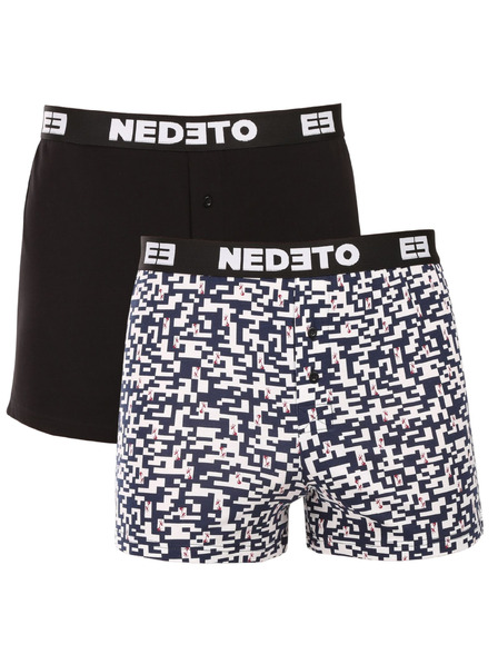Nedeto Két darabos szett - Nedeto többszínű férfi alsónadrág