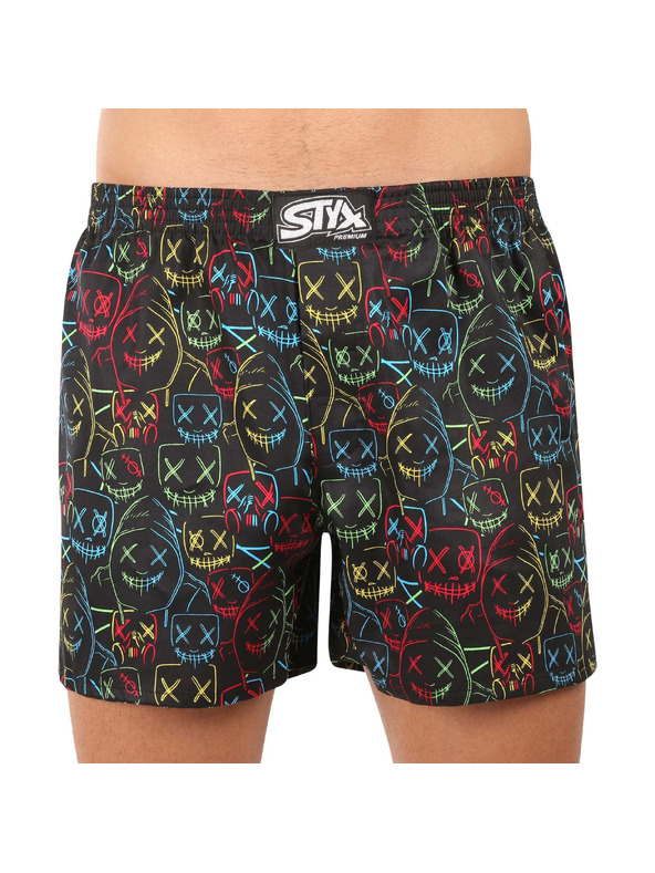 Styx Háromdarabos szett - férfi boxeralsó Styx prémium art klasszikus gumi