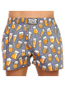 Styx Sárga és szürke férfi mintás rövidnadrág Styx Beer