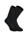 Styx 3PACK Styx magas bambusz zokni fekete