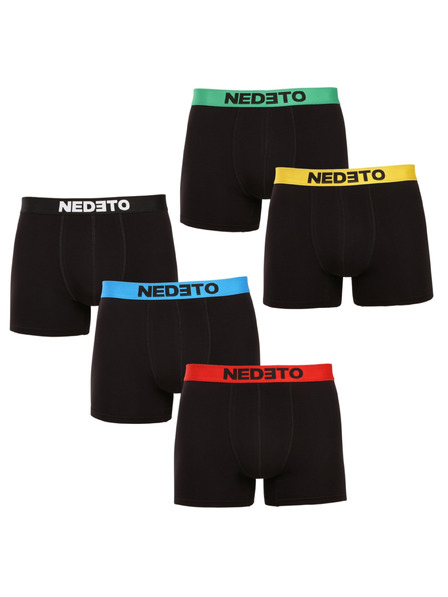 Nedeto Öt darabos - férfi Nedeto fekete boxeralsó