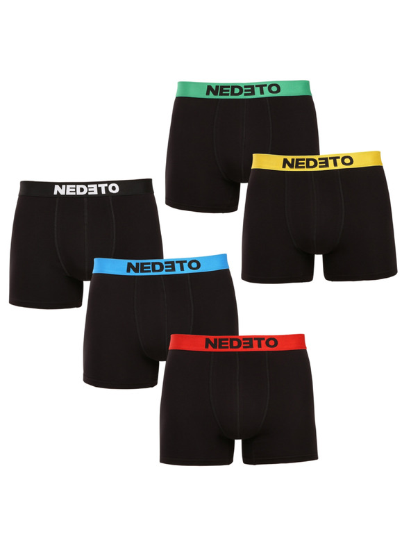 Nedeto Öt darabos - férfi Nedeto fekete boxeralsó