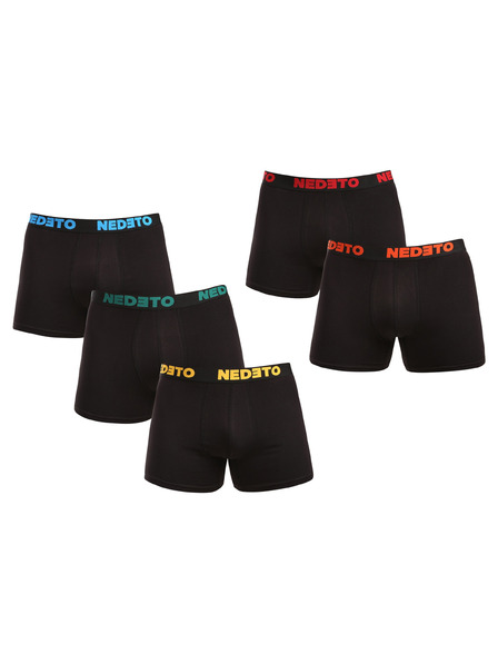 Nedeto Öt darabos - férfi Nedeto fekete boxeralsó