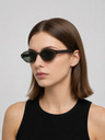 VEYREY VeyRey női cat-eye acetát polarizált napszemüveg Aest átlátszó keret zöld lencse