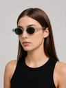 VEYREY VeyRey női cat-eye acetát polarizált napszemüveg Aest átlátszó keret fekete lencse