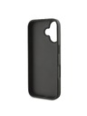 Guess Guess PU 4G fém logós fém hátlap iPhone 16-hoz Szürke