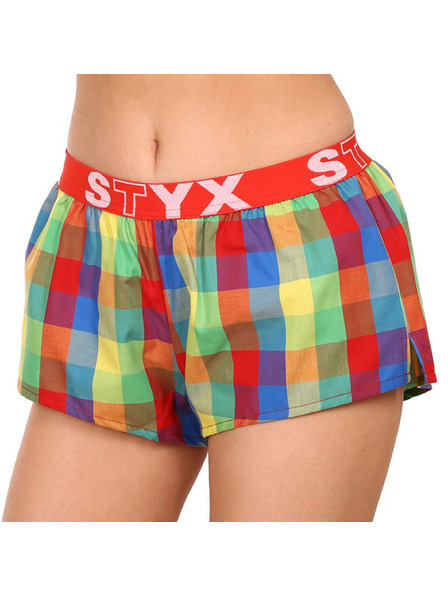 Styx Női boxeralsó Styx sportgumival többszínű