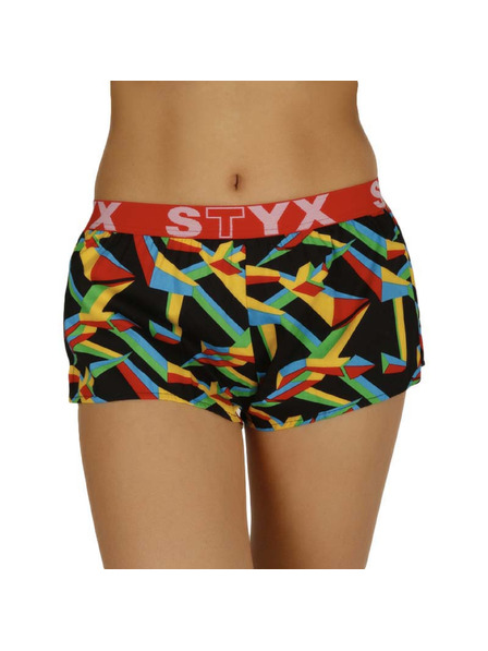 Styx Női boxeralsó Styx art sportgumival háromszög
