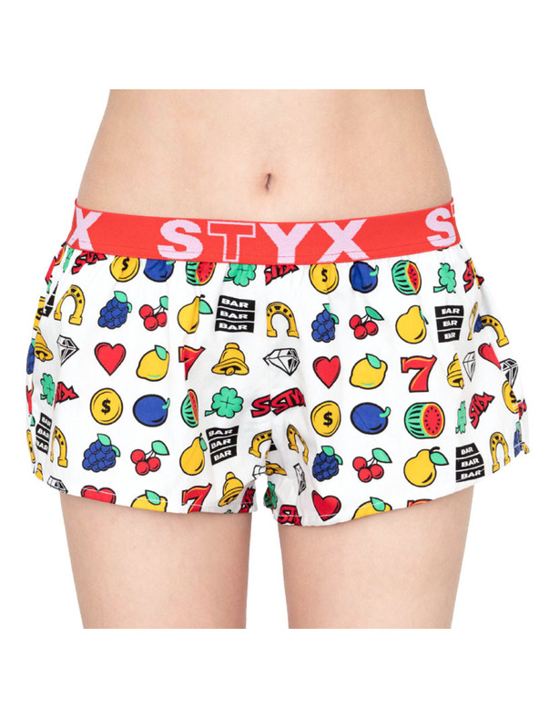 Styx Női boxeralsó Styx art sportgumival gambler
