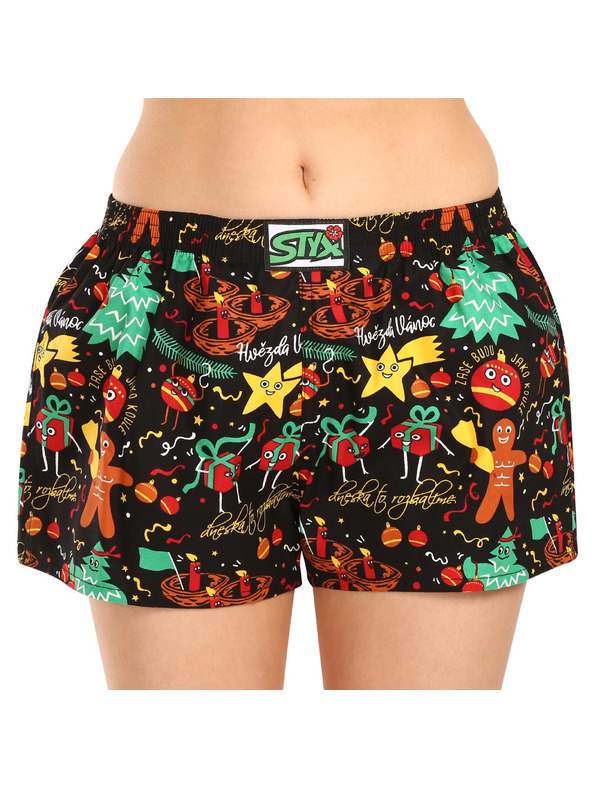 Styx Női boxeralsó Styx art klasszikus gumírózás Karácsony díszek