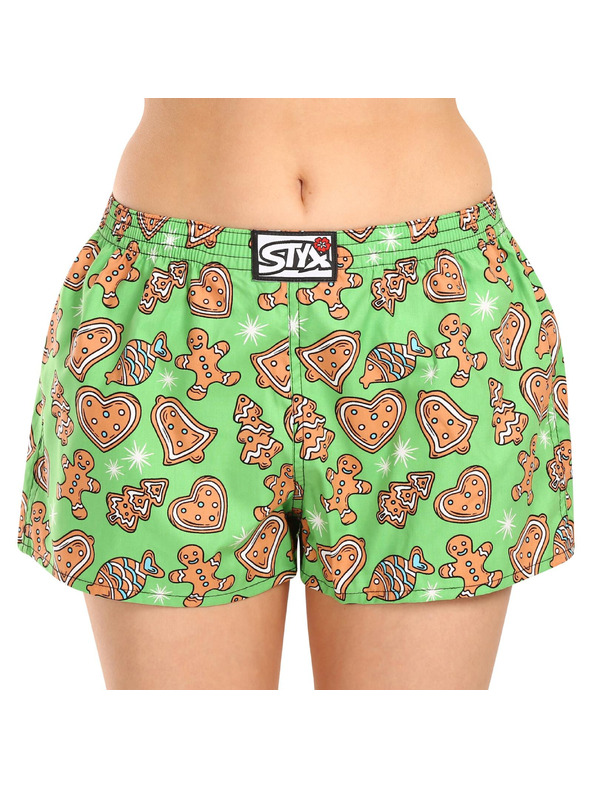 Styx Női boxeralsó Styx art klasszikus gumírózás Karácsony mézeskalács