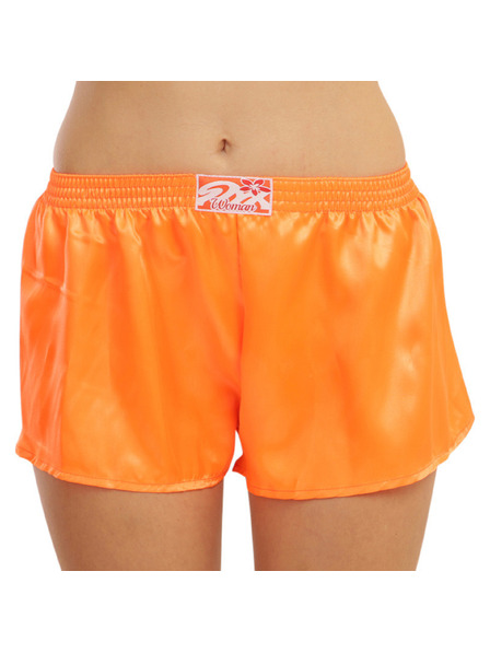 Styx Női Styx Classic Rubber Shorts szatén narancs Női Styx Classic Rubber Shorts szatén narancs