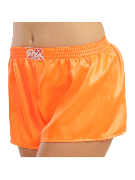 Styx Női Styx Classic Rubber Shorts szatén narancs Női Styx Classic Rubber Shorts szatén narancs