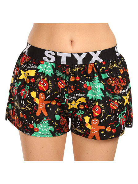 Styx Női boxeralsó Styx art sportgumival Karácsony díszítés