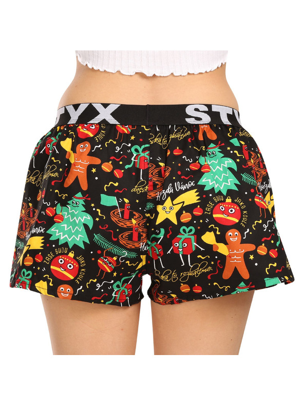 Styx Női boxeralsó Styx art sportgumival Karácsony díszítés