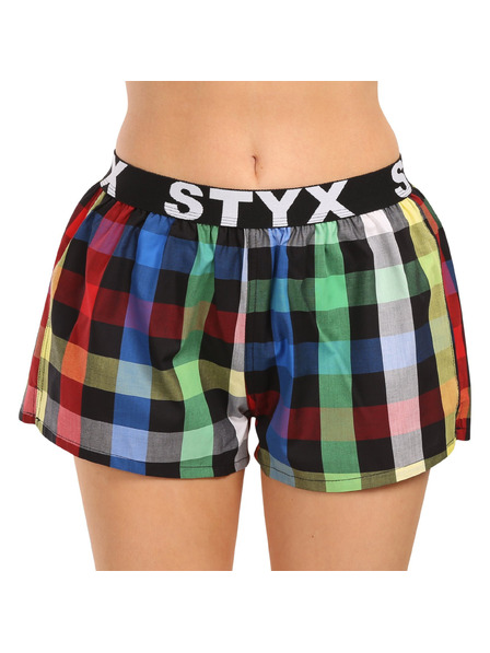 Styx Női boxeralsó Styx sportgumival többszínű