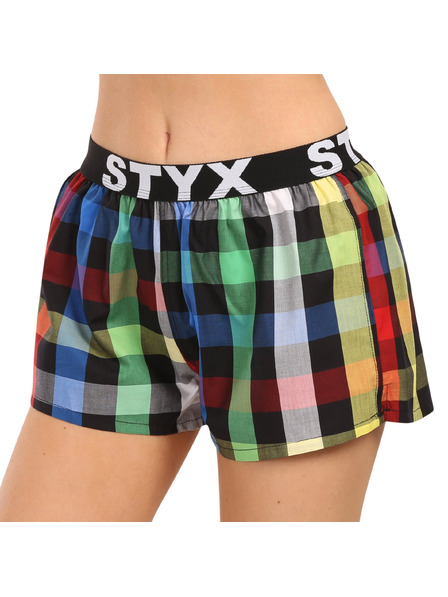 Styx Női boxeralsó Styx sportgumival többszínű
