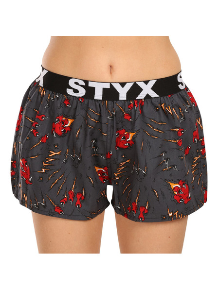 Styx Női boxeralsó Styx art sportgumival drápy