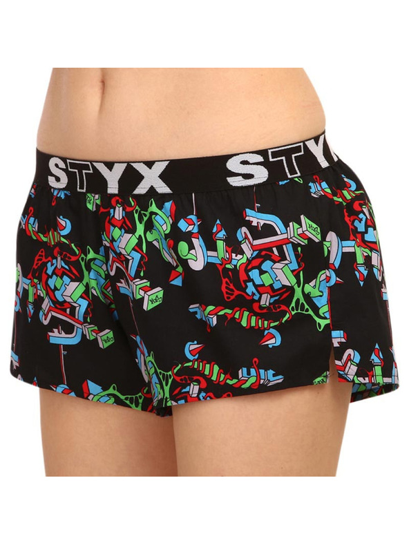 Styx Női boxeralsó Styx art sportgumival strukture