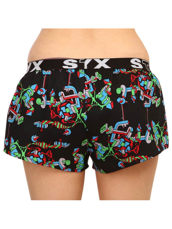 Styx Női boxeralsó Styx art sportgumival strukture