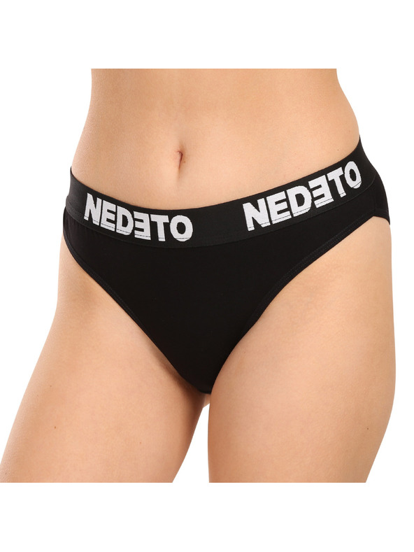 Nedeto Öt darabos készlet - Női Nedeto fekete bugyi