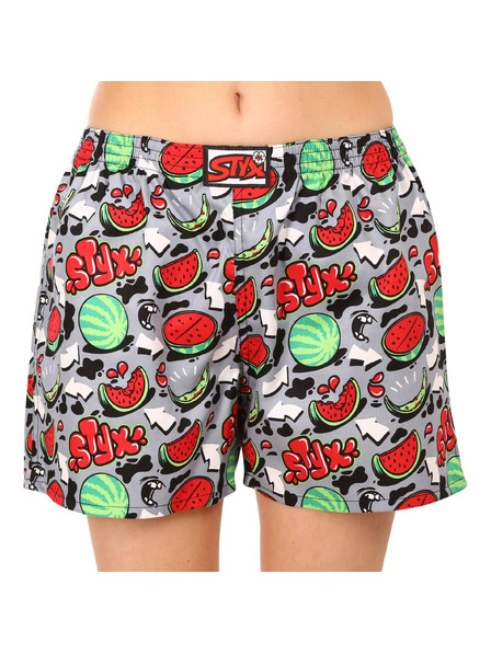 Styx Styx női pizsama boxer sárgadinnye