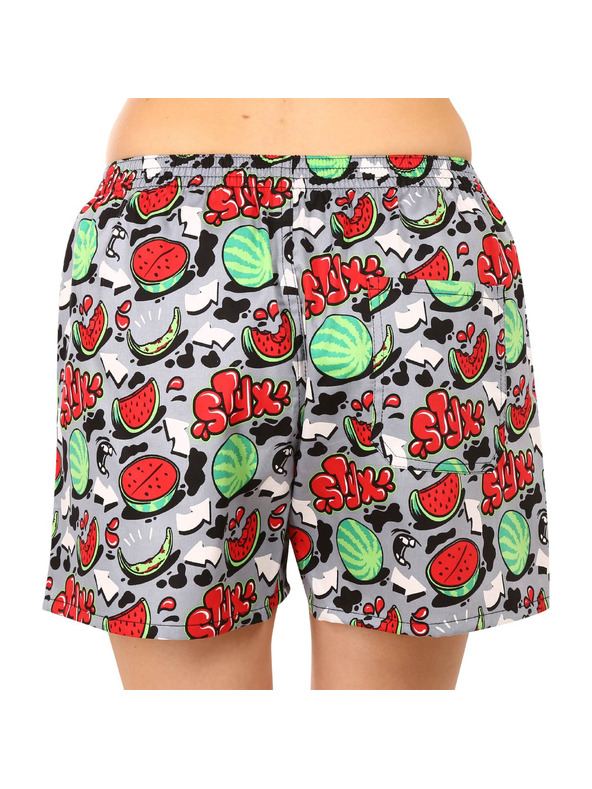 Styx Styx női pizsama boxer sárgadinnye