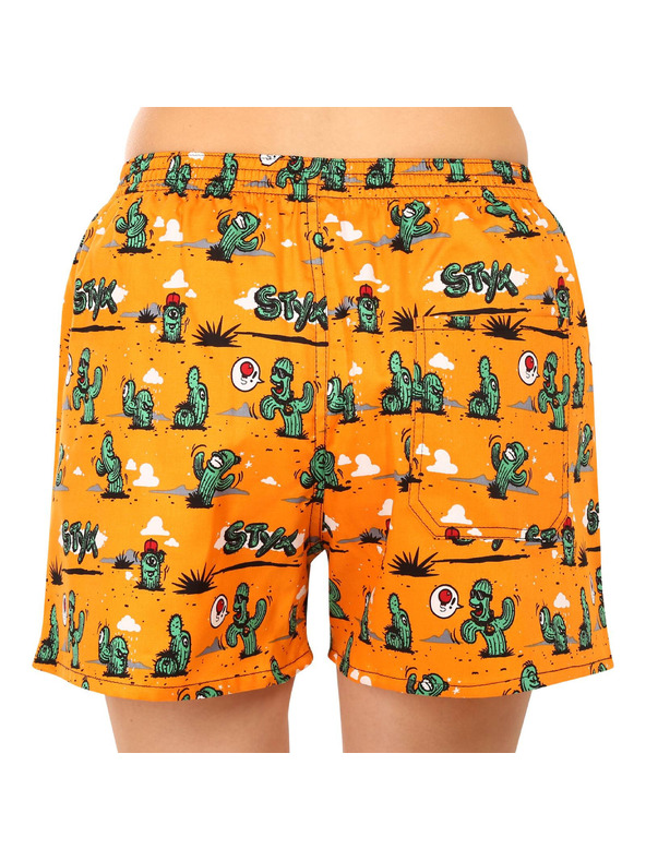 Styx Styx női pizsama boxer kaktusz