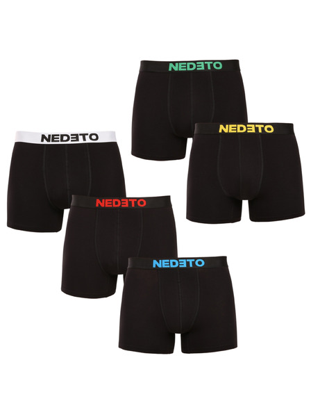 Nedeto Öt darabos - férfi Nedeto fekete boxeralsó