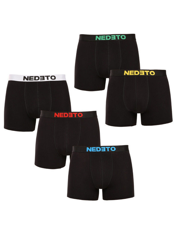 Nedeto Öt darabos - férfi Nedeto fekete boxeralsó