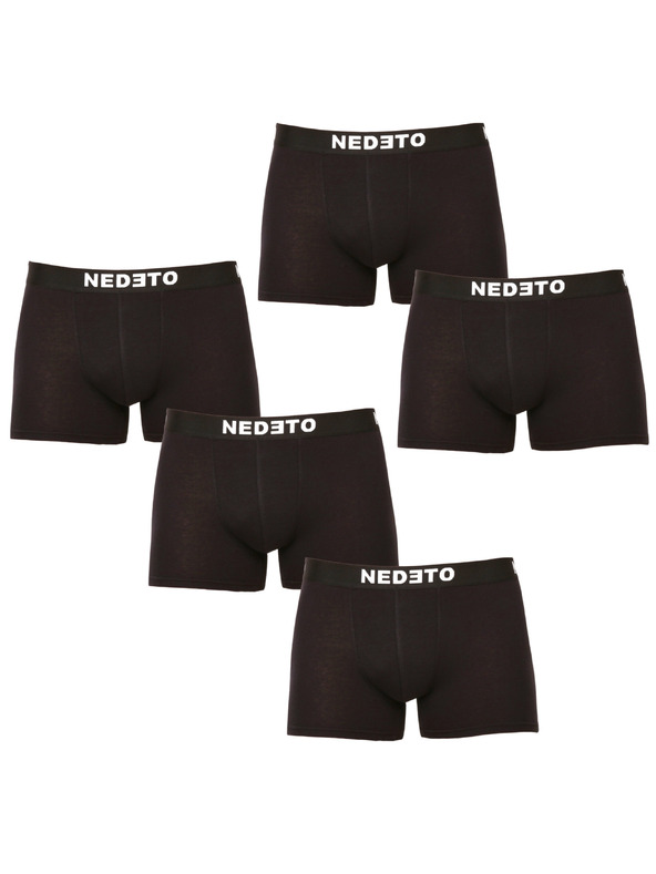 Nedeto Öt darabos - férfi Nedeto fekete boxeralsó