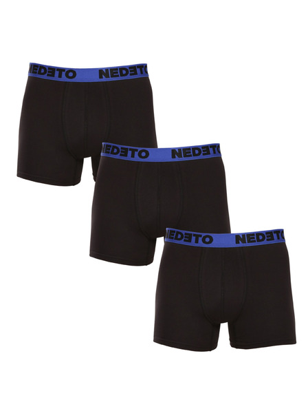 Nedeto Három darabos - férfi Nedeto fekete boxeralsó