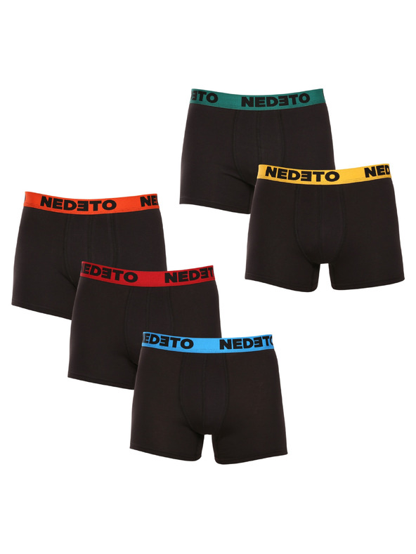 Nedeto Öt darabos - férfi Nedeto fekete boxeralsó
