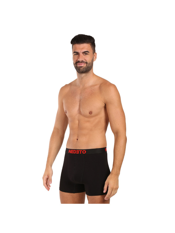 Nedeto Nyolc darabos - férfi Nedeto fekete boxeralsó