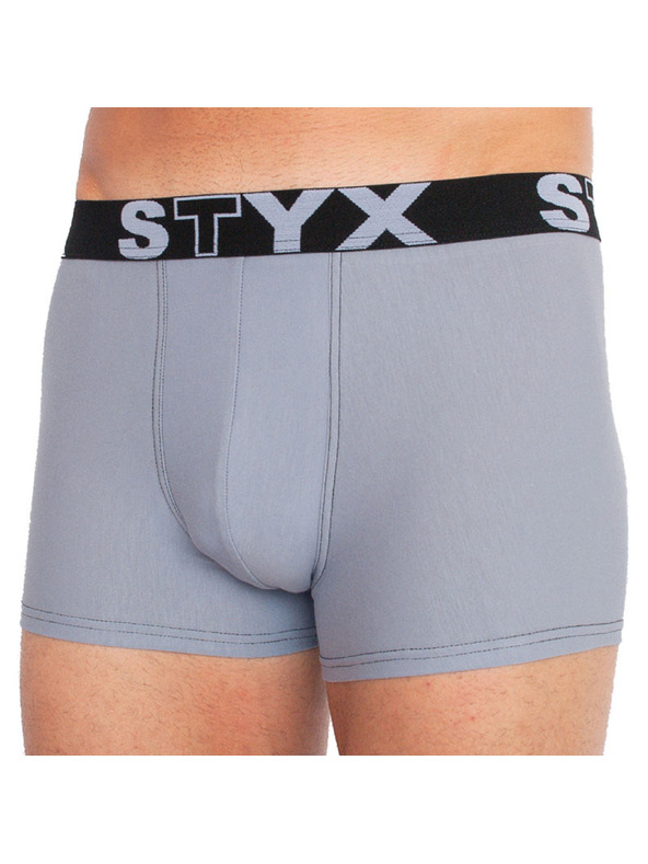 Styx Férfi boxeralsó Styx sportgumi világos szürke