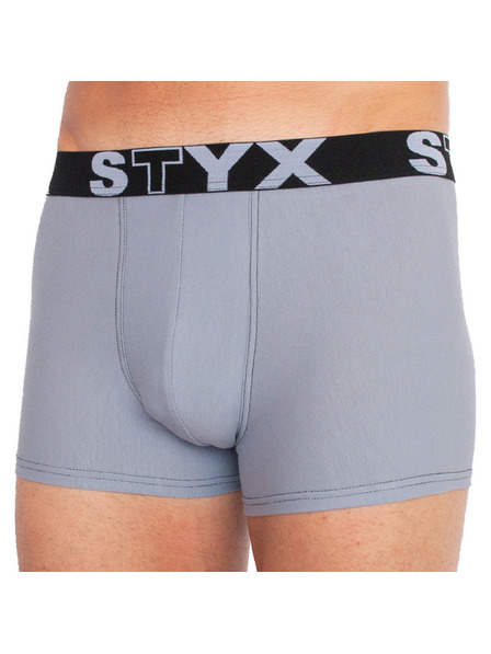 Styx Férfi boxeralsó Styx sportgumi világos szürke