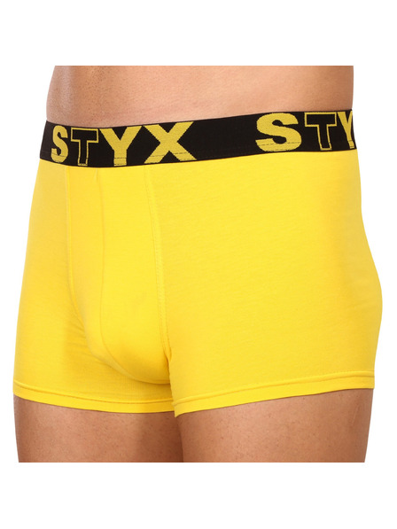 Styx Férfi boxeralsó Styx sportgumi sárga