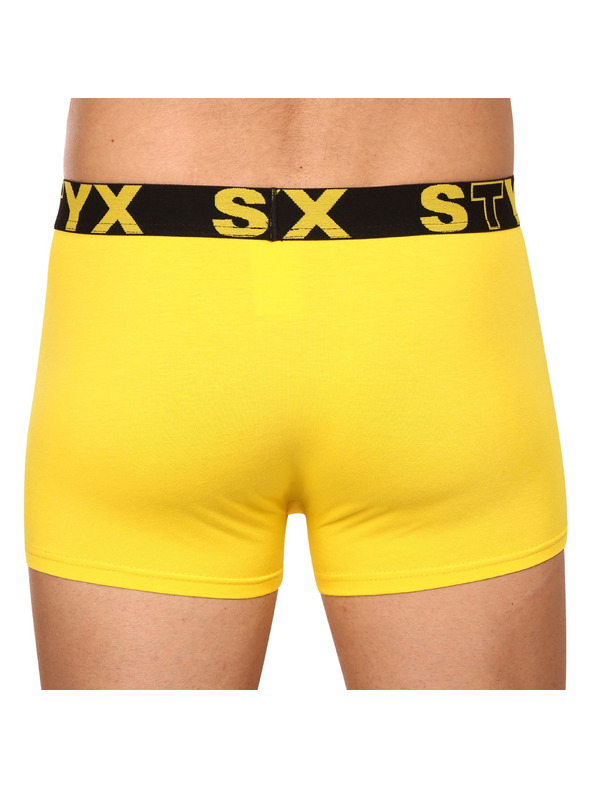 Styx Férfi boxeralsó Styx sportgumi sárga