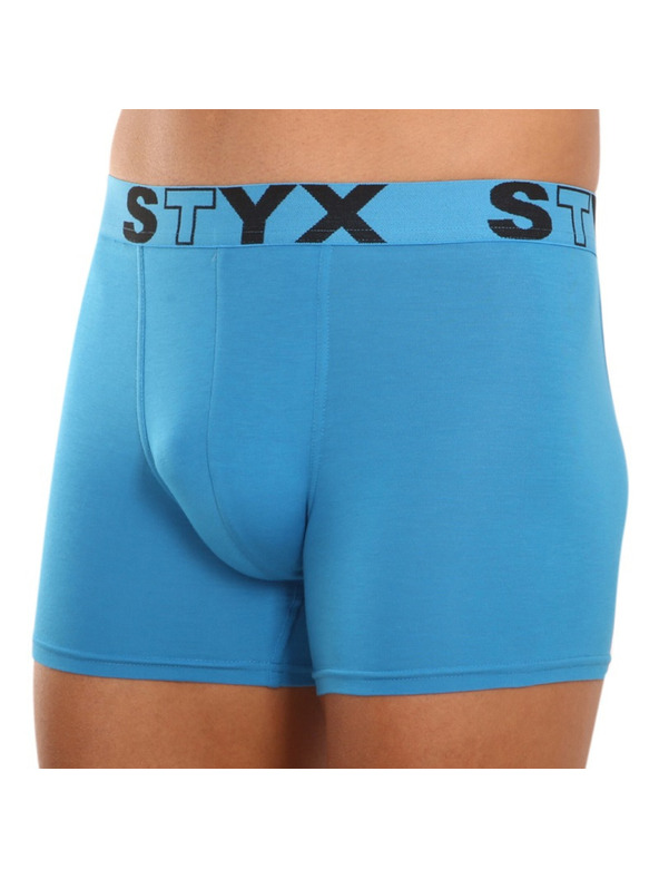 Styx Férfi boxeralsó Styx long sport gumi világoskék