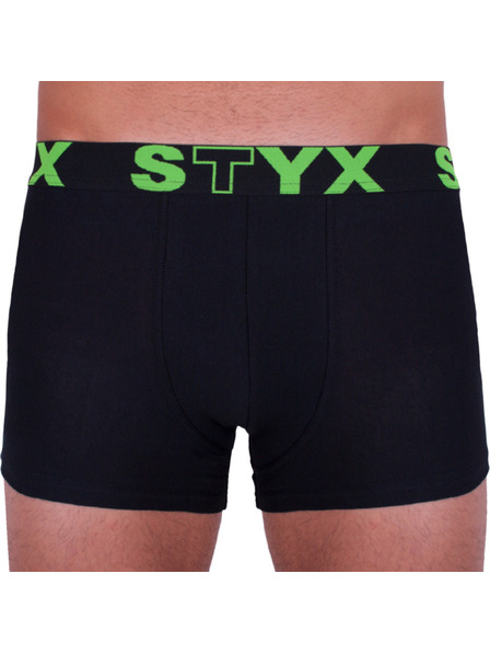 Styx Férfi boxeralsó Styx sportgumi nagyméret fekete
