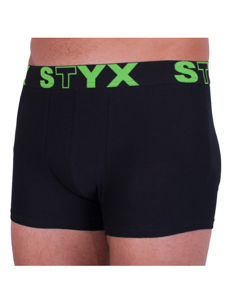 Styx Férfi boxeralsó Styx sportgumi nagyméret fekete