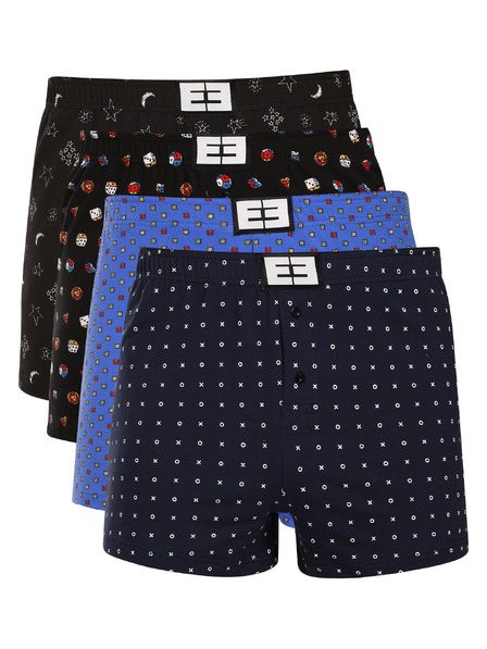 Nedeto Négy darab - Nedeto férfi boxer shorts többszínű