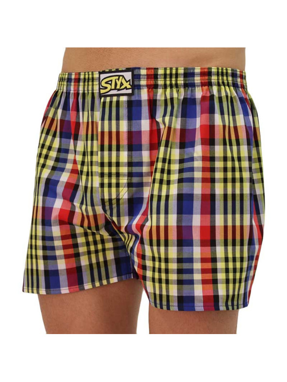 Styx Férfi Styx Classic gumis rövidnadrág Multicolor