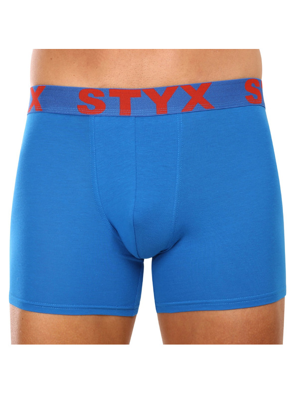 Styx Férfi boxeralsó Styx long sport gumi kék