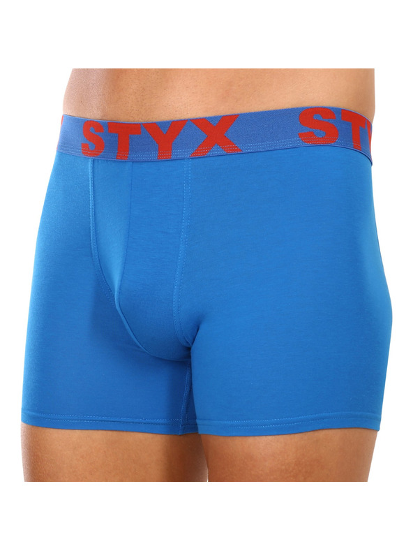 Styx Férfi boxeralsó Styx long sport gumi kék