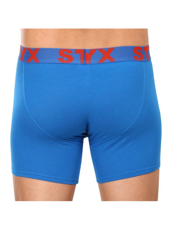 Styx Férfi boxeralsó Styx long sport gumi kék