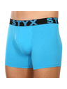 Styx Férfi boxeralsó Styx long sport gumi világoskék