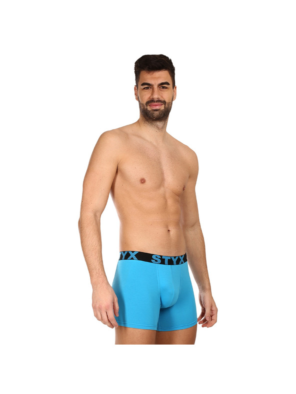Styx Férfi boxeralsó Styx long sport gumi világoskék