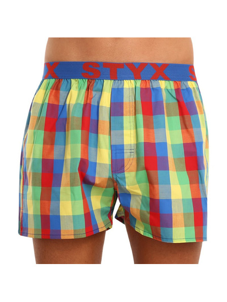 Styx Férfi Styx sport gumirövidnadrág gumiból Multicolour